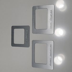 Magnetic Refrigerator Photo Frames, set of 3